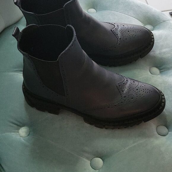 Winter Chelsea boots, leather - Picture 2 of 8